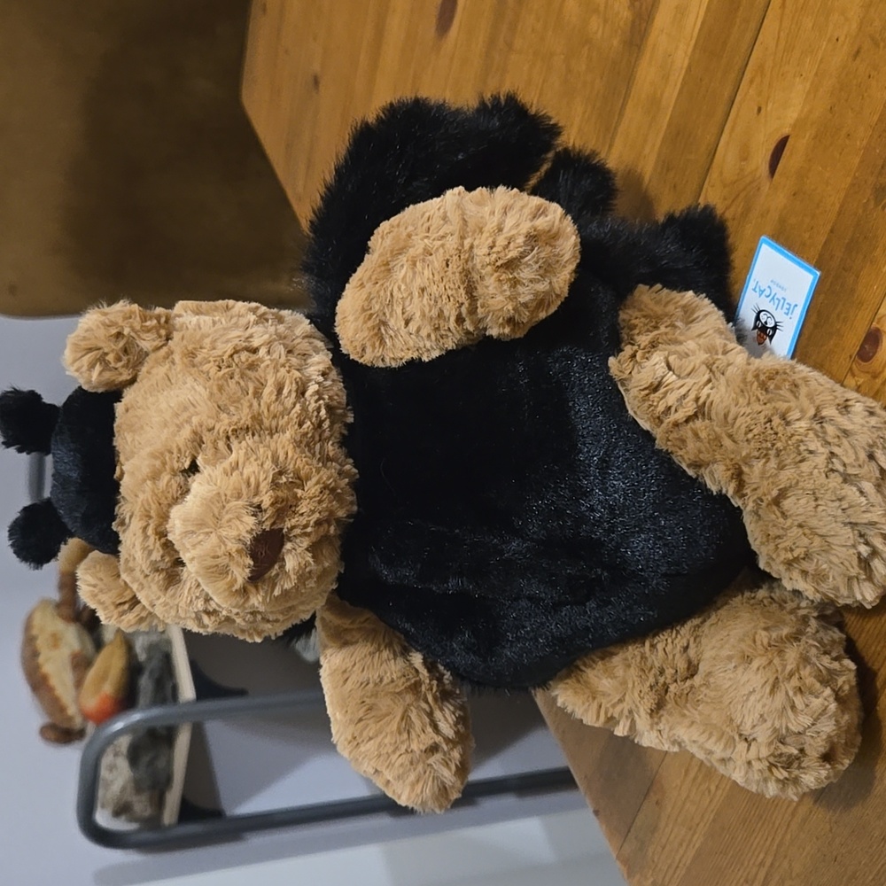 Jellycat Bartholomew Bear 'Spider' 10.2x5.5x5.5" Soft & Plush BNWT Authentic - Picture 2 of 7